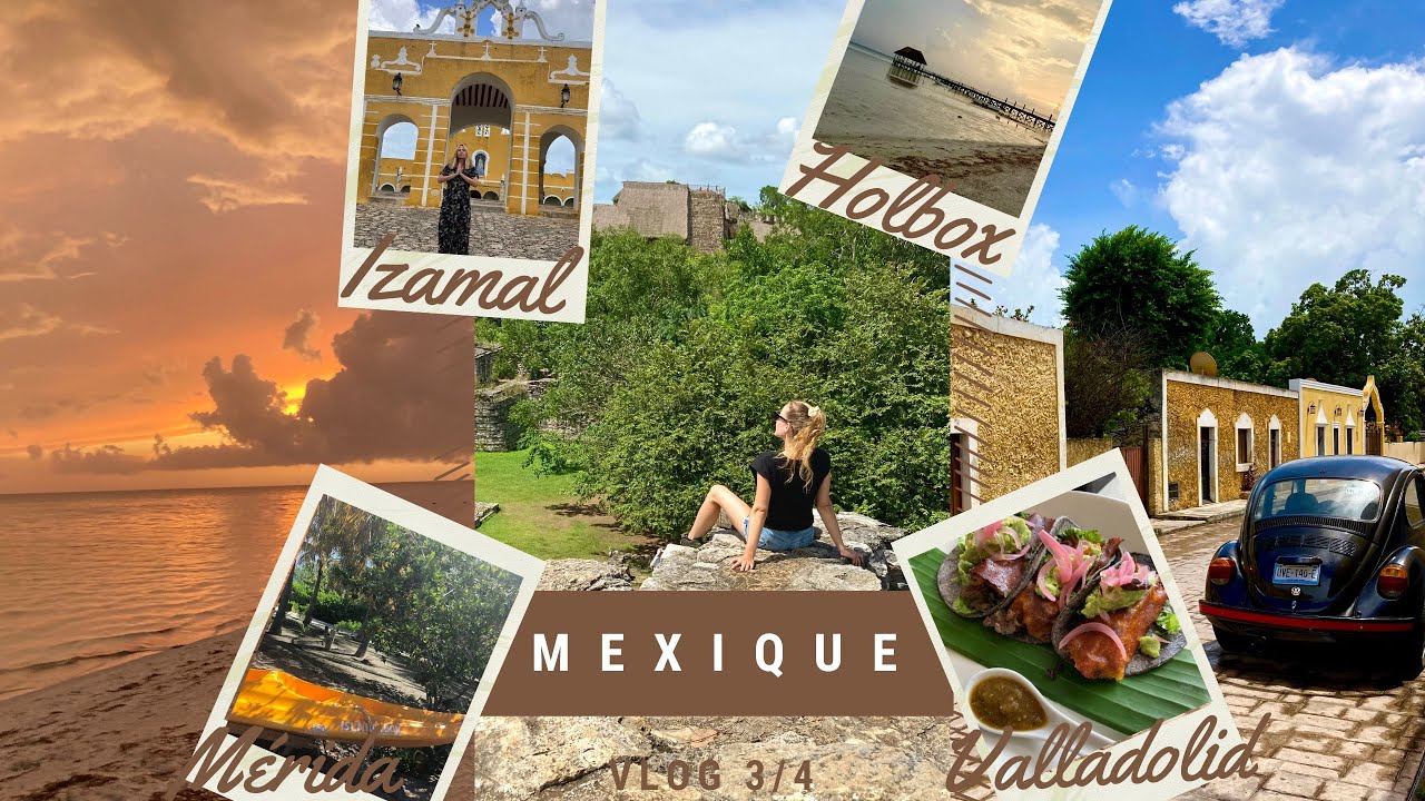 Visite le YUCATAN au MEXIQUE : HOLBOX, VALLADOLID, MERIDA