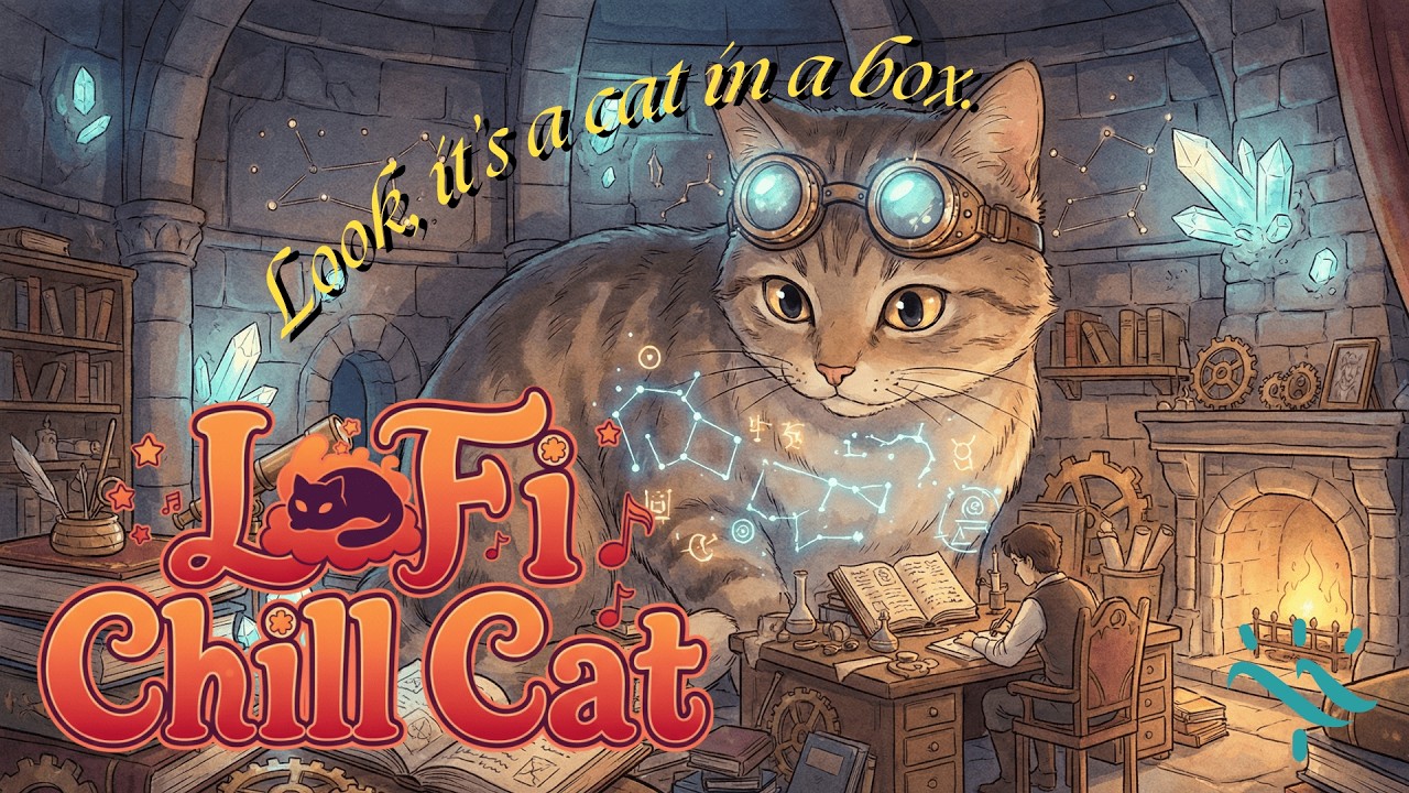 Relax & Unwind in the Tower of Books 🏰📚 | Soft Medieval Lo-Fi for Calm Study 🎧