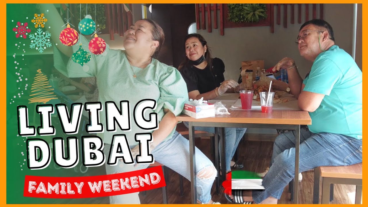 DUBAI VLOGMAS 2022 🧡 1st FAMILY WEEKEND + Hollywood Salon Day || Me, myself & Irish