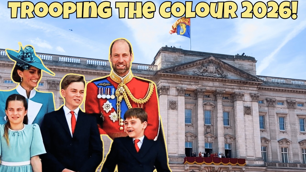 Trooping The Colour 2026 | The King, Queen, Kate and the Kids!