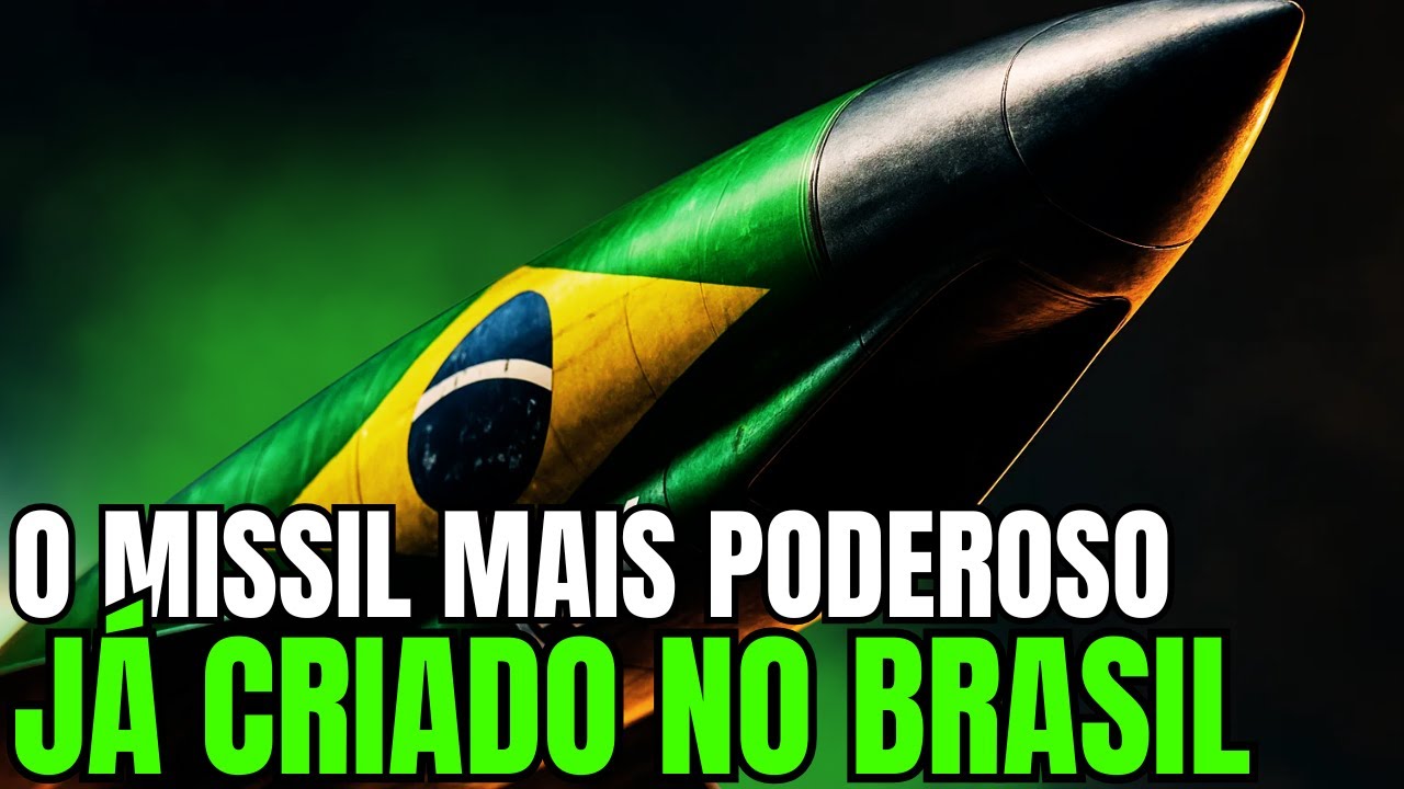 O MÍSSIL BRASILEIRO QUE PODE SUPERAR OS ESTADOS UNIDOS