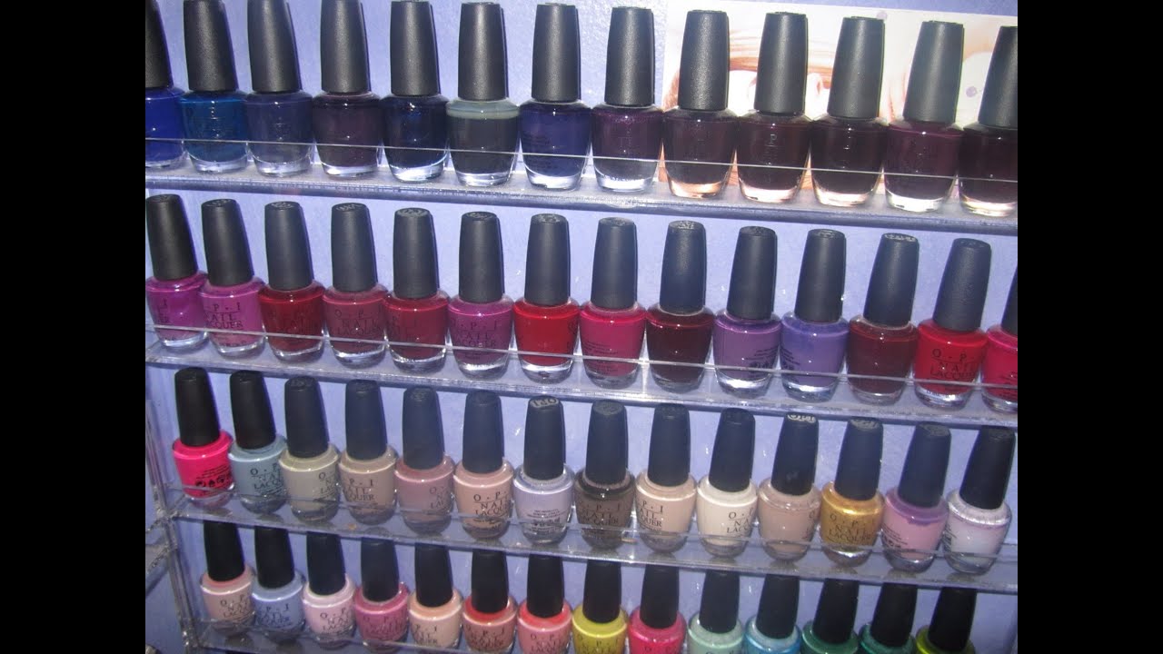 My Nail Polish Collection and Storage Part 2: OPI Collection