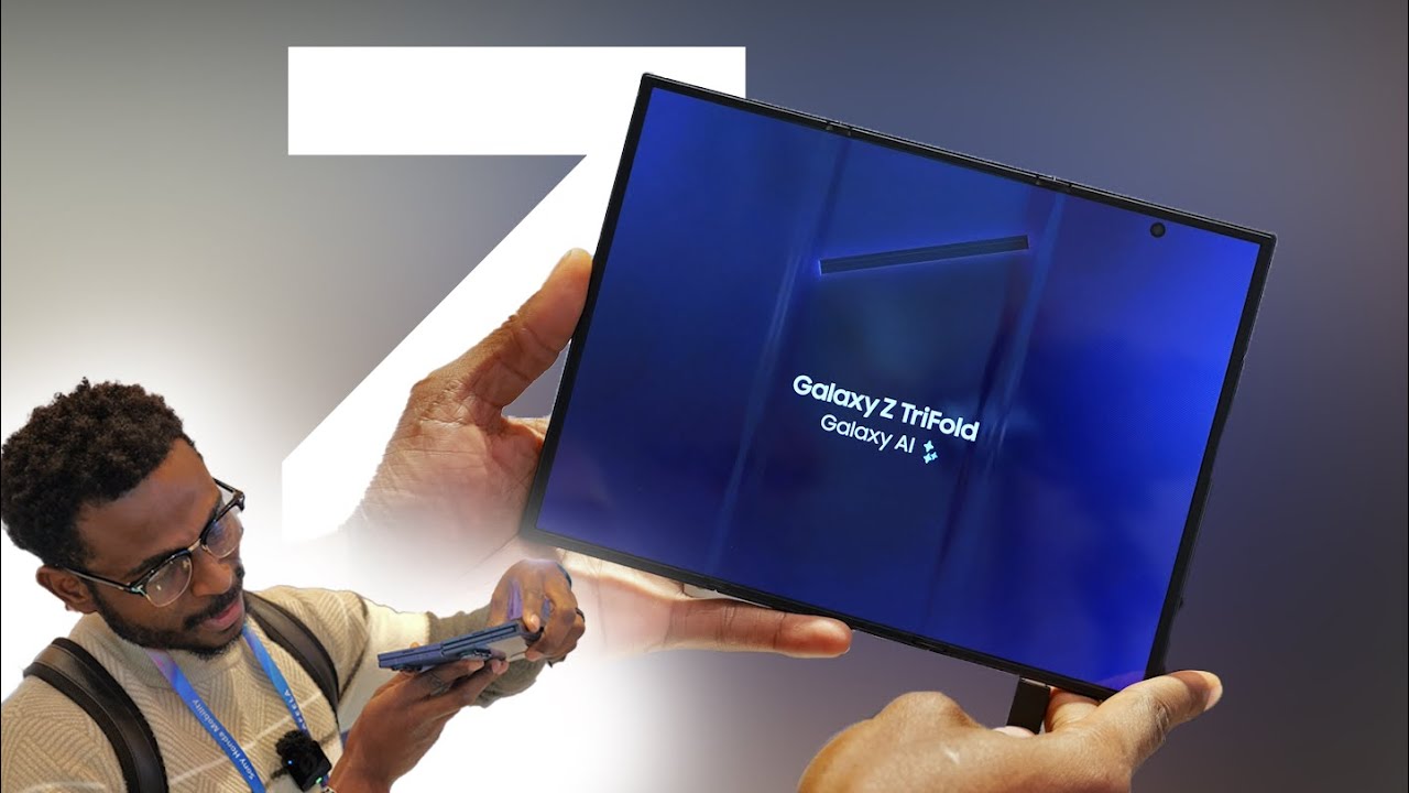 Первое знакомство с Samsung Galaxy Z Tri-Fold