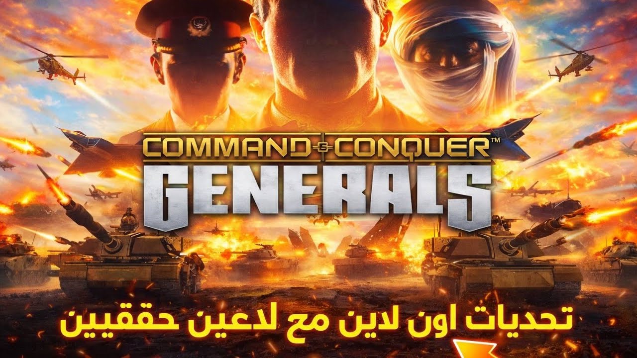 GeneralsOnline جنرال اون لاين -جولات سريعة مع لاعبين عشوائين #8