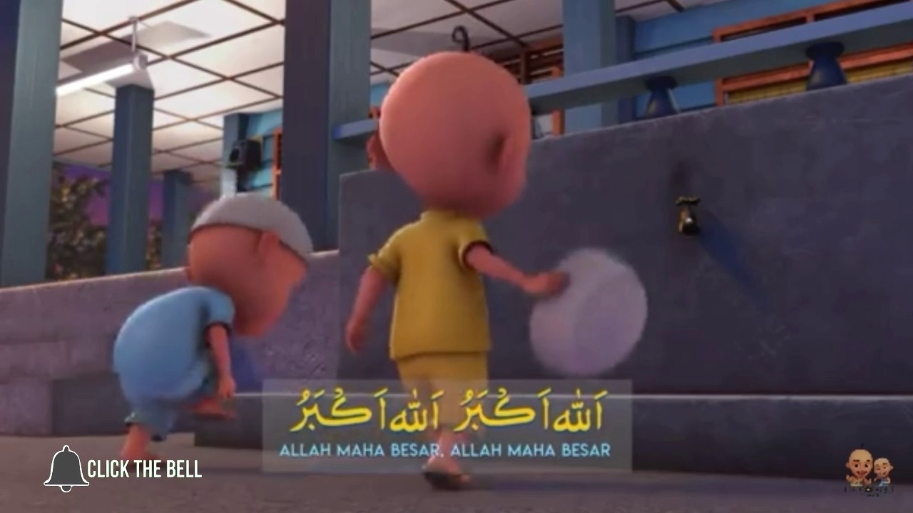 Upin Ipin Adzan magrib
