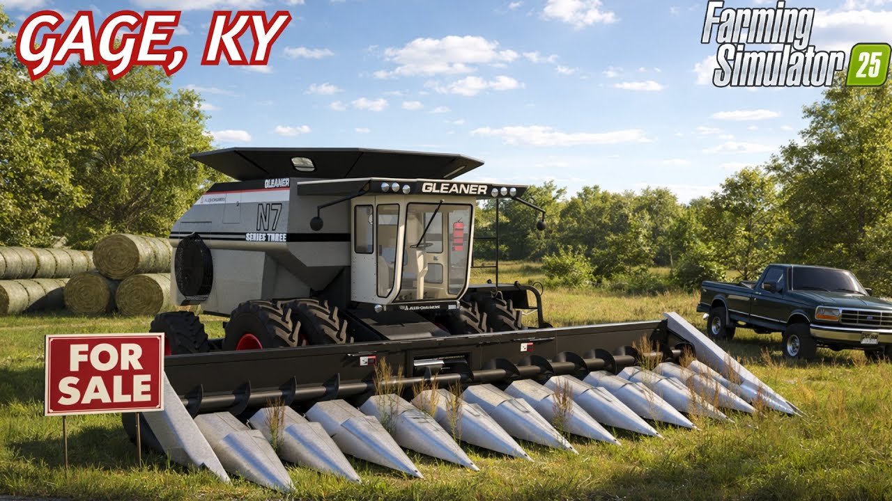 We Bought Another Combine On Our Kentucky Pig Farm???
