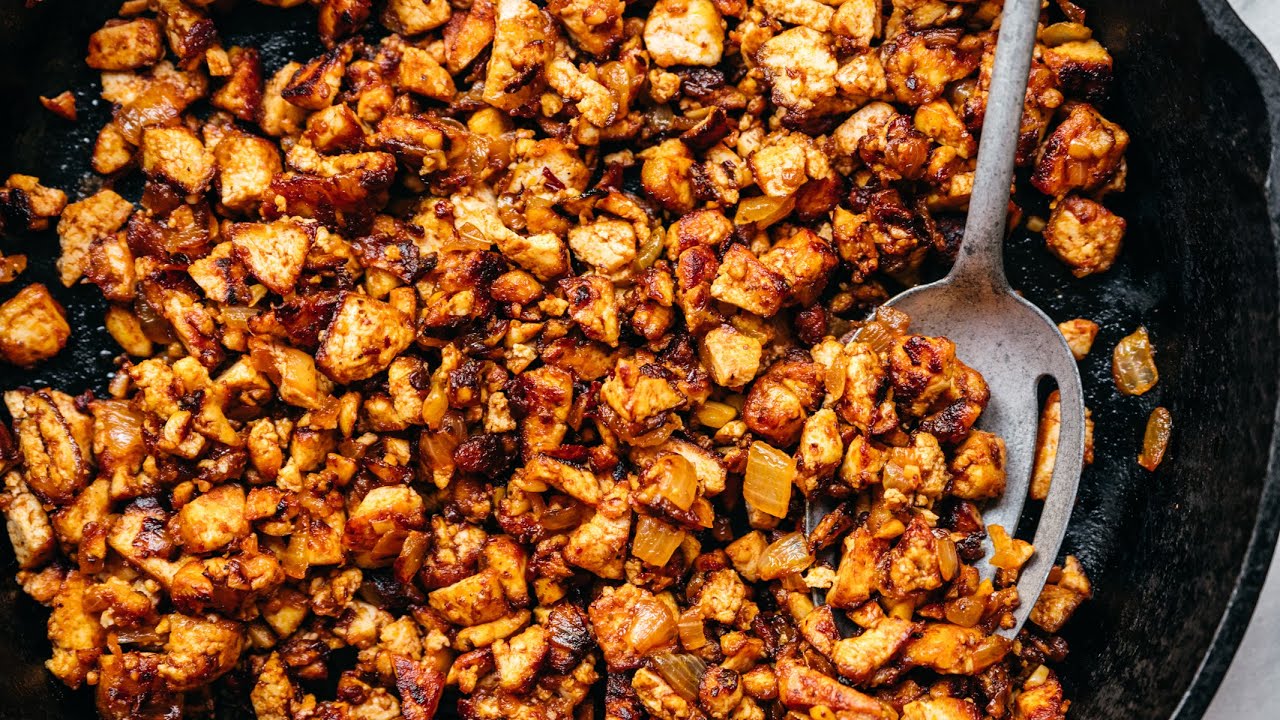 How to make Sofritas Tofu (Chipotle Copycat Recipe)