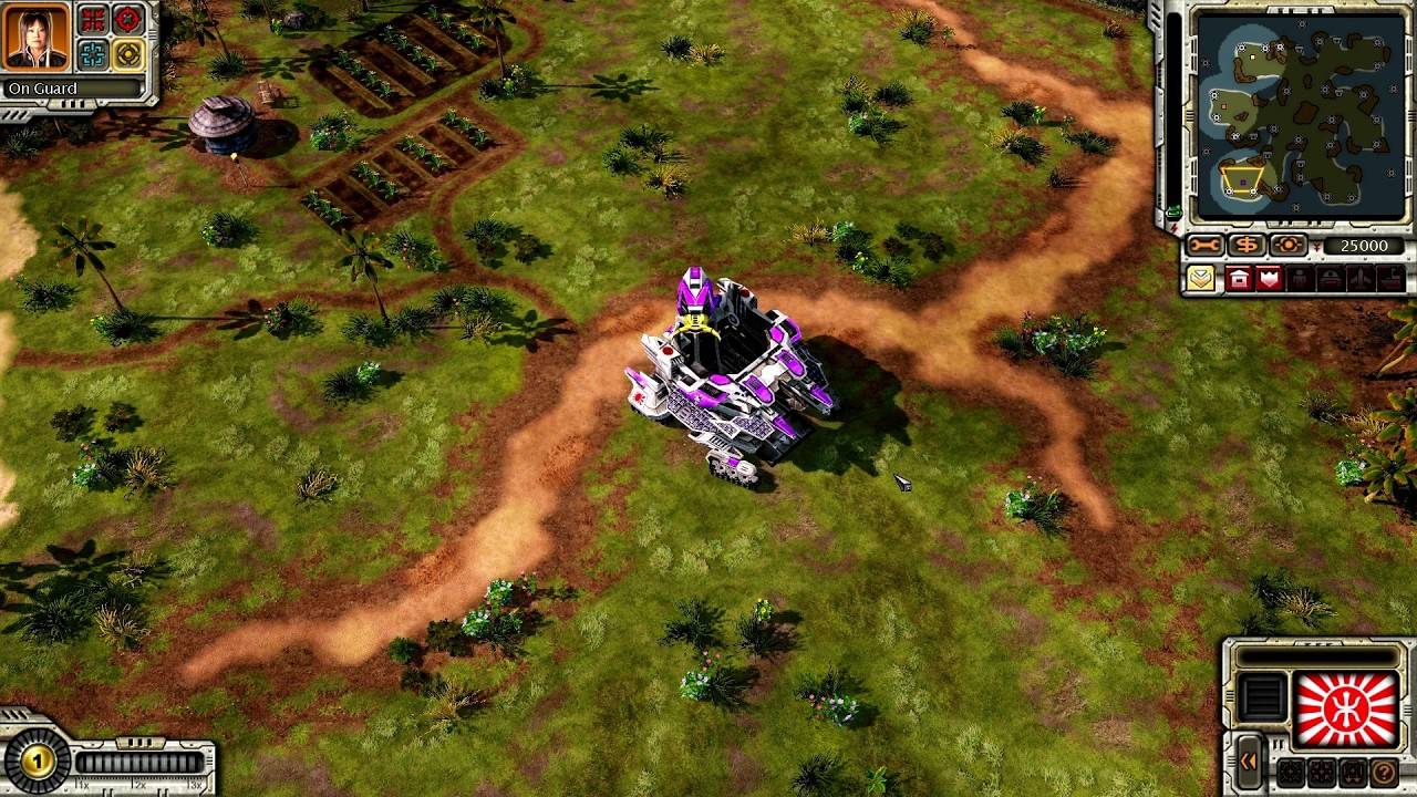 Red Alert 3 3V3 on Magmageddon as Japan/Empire 25K