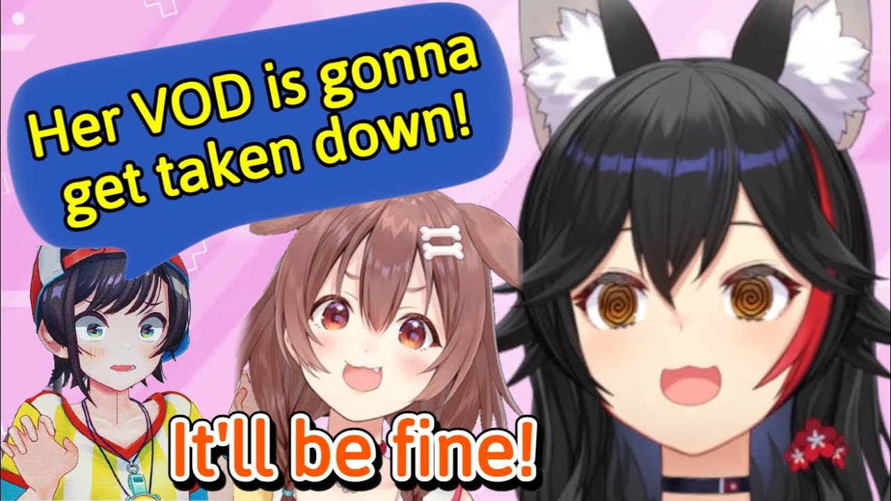 Korone Almost Destroys Mio's Channel By Making the Same Joke 3 Times [Hololive/SMOK]