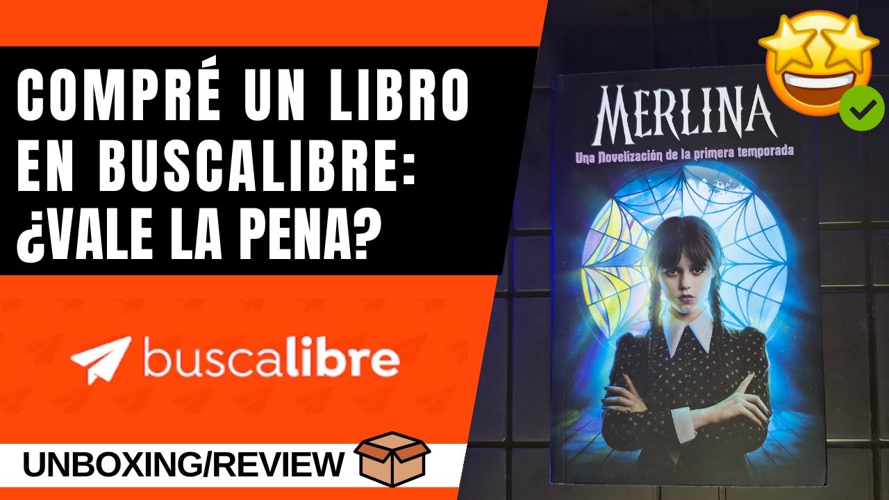 📚 COMPR&Eacute; EN BUSCALIBRE POR PRIMERA VEZ 😱 | Libro: Merlina Novelizaci&oacute;n en Espa&ntilde;ol | &iquest;Es Confiable?