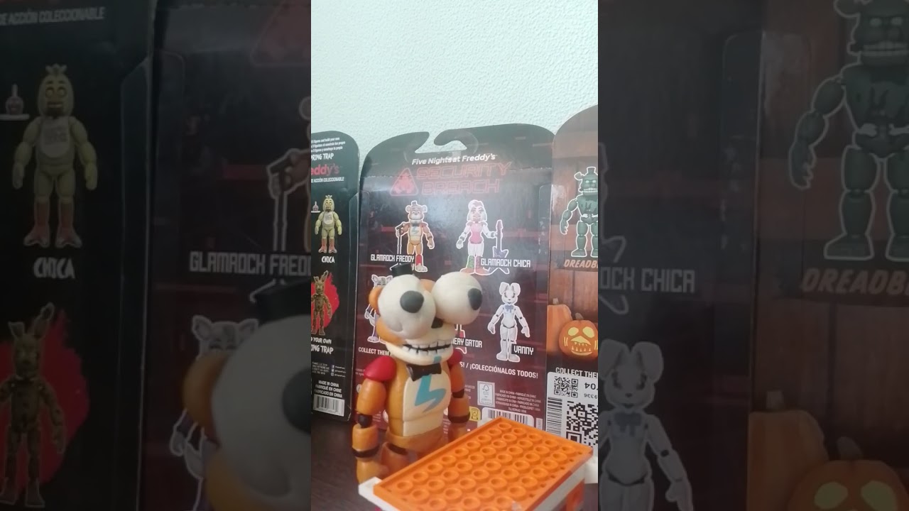 Глэмрок-Фредди в шоке #рек #shorts #fnaf #фнаф #funko #pop #фигурки #аниматроники