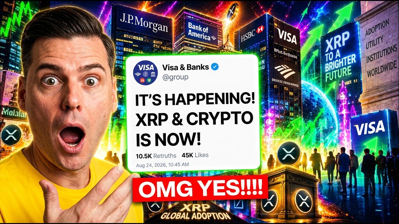 О БОЖЕ, VISA И БАНКИ ТОЛЬКО ЧТО ЗАПУСТИЛИ XRP!!!!