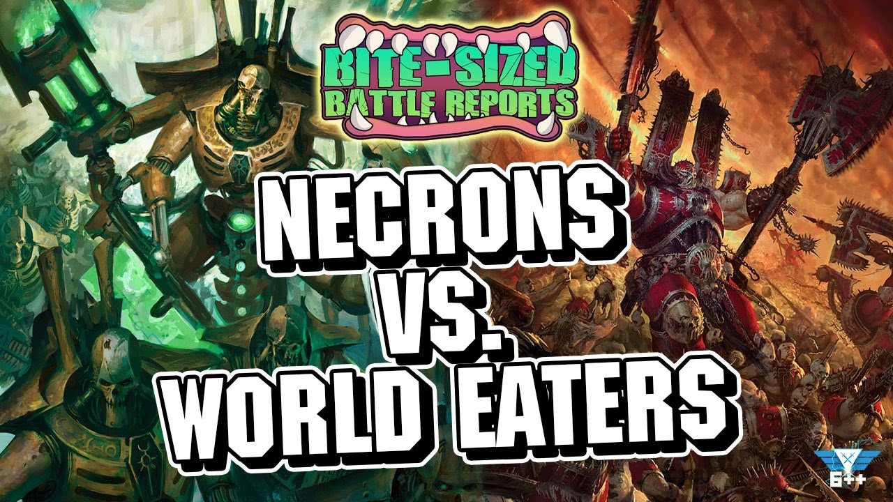 World Eaters vs Hypercrypt Necrons | A Competitive Warhammer 40,000 Bitesize Battle Report