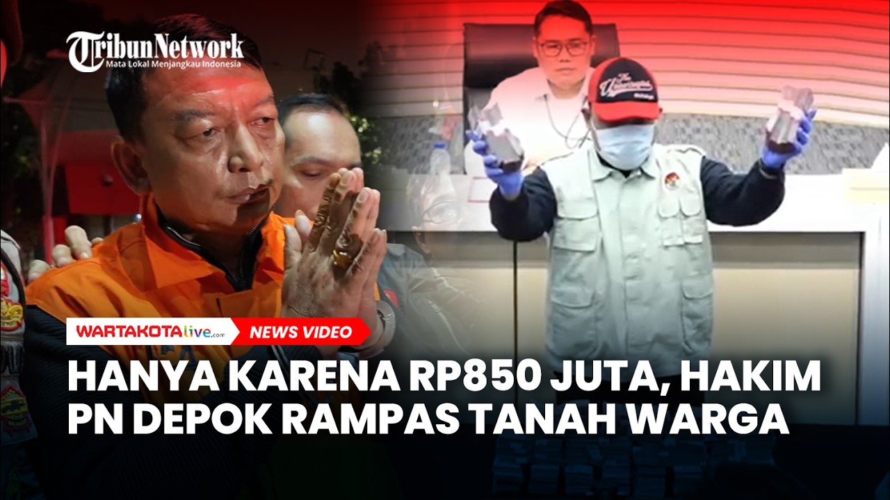 Zalim! Hanya Karena Rp850 Juta, Hakim PN Depok Rampas Tanah Warga