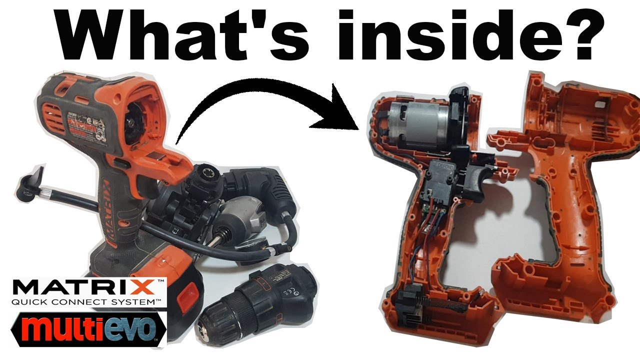 Inside Black and decker , Multievo , Matrix