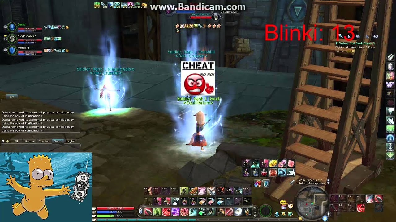 Aion Barus - Dajna - Cheater? czy zbugowany?