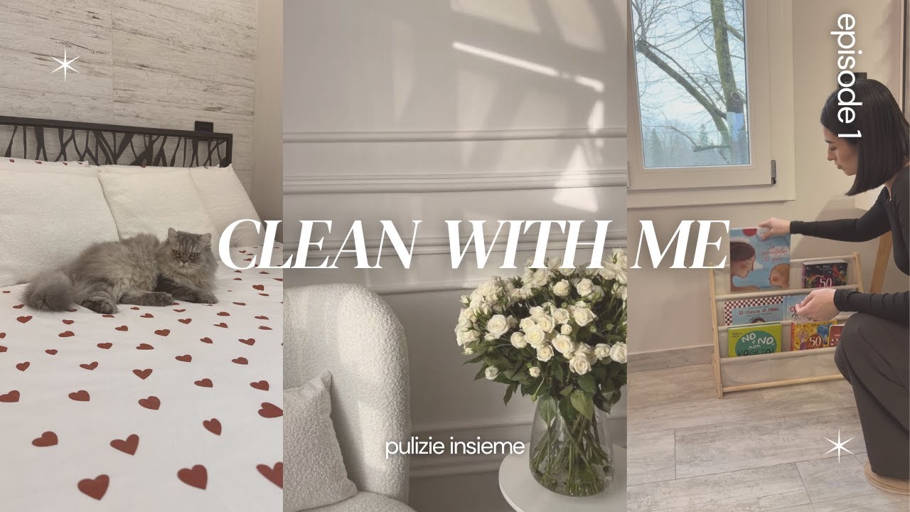 PULIAMO INSIEME CASA | Clean With Me 🧽 ep.1