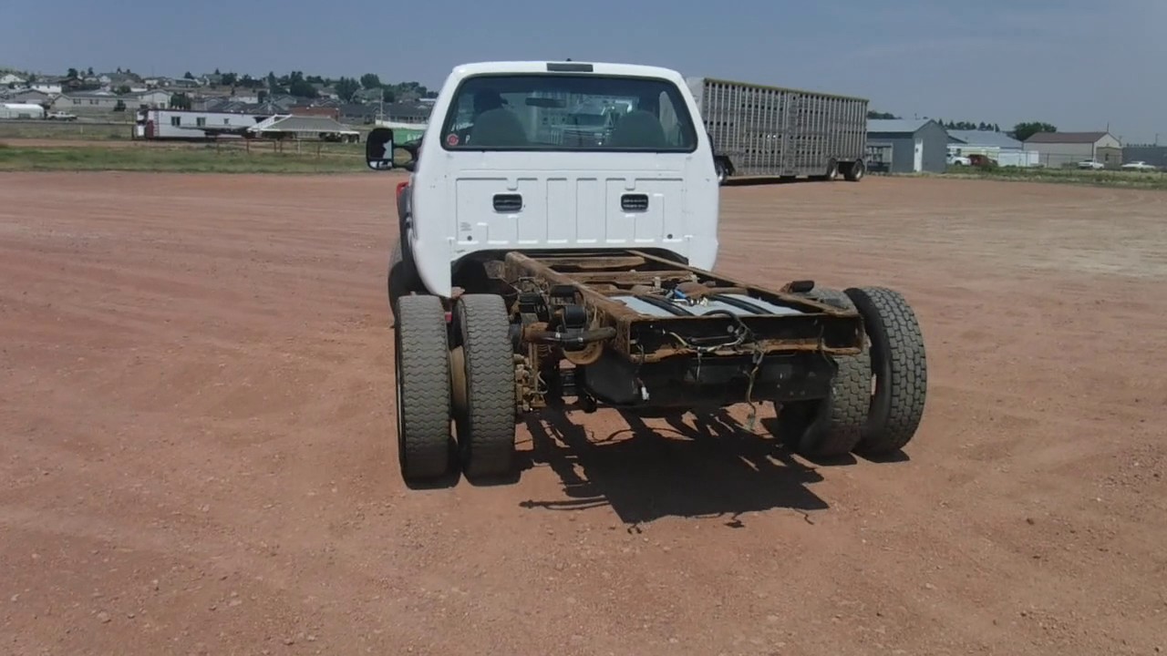 2005 Ford F550 4x4 Cab and Chassis
