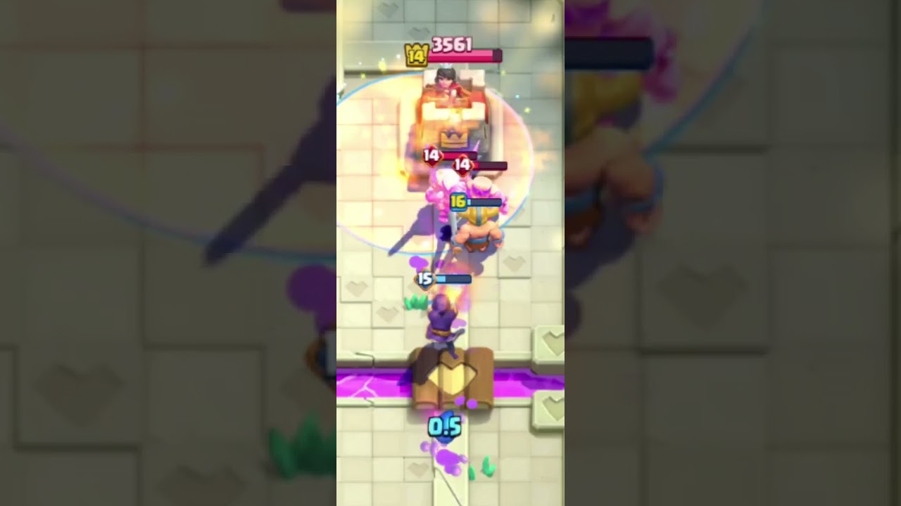 Clash Royale: Danone e curandeira vs Defesa...... 