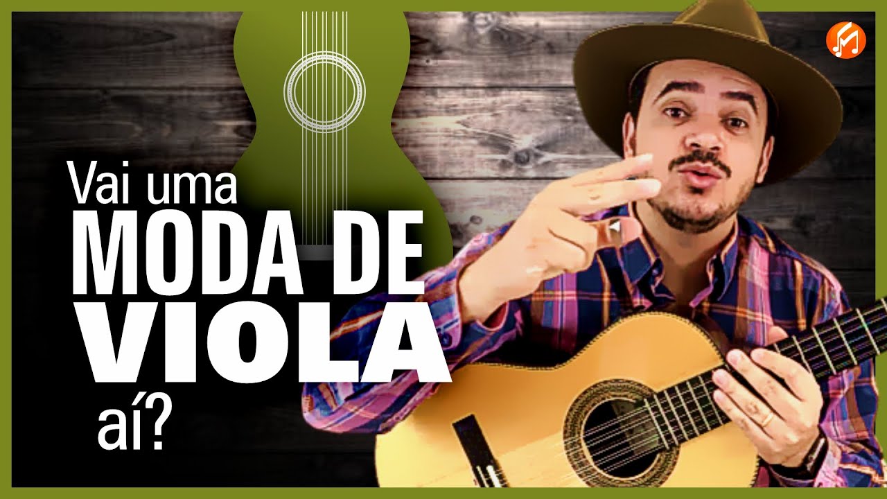 As duas modas de viola fáceis para começar