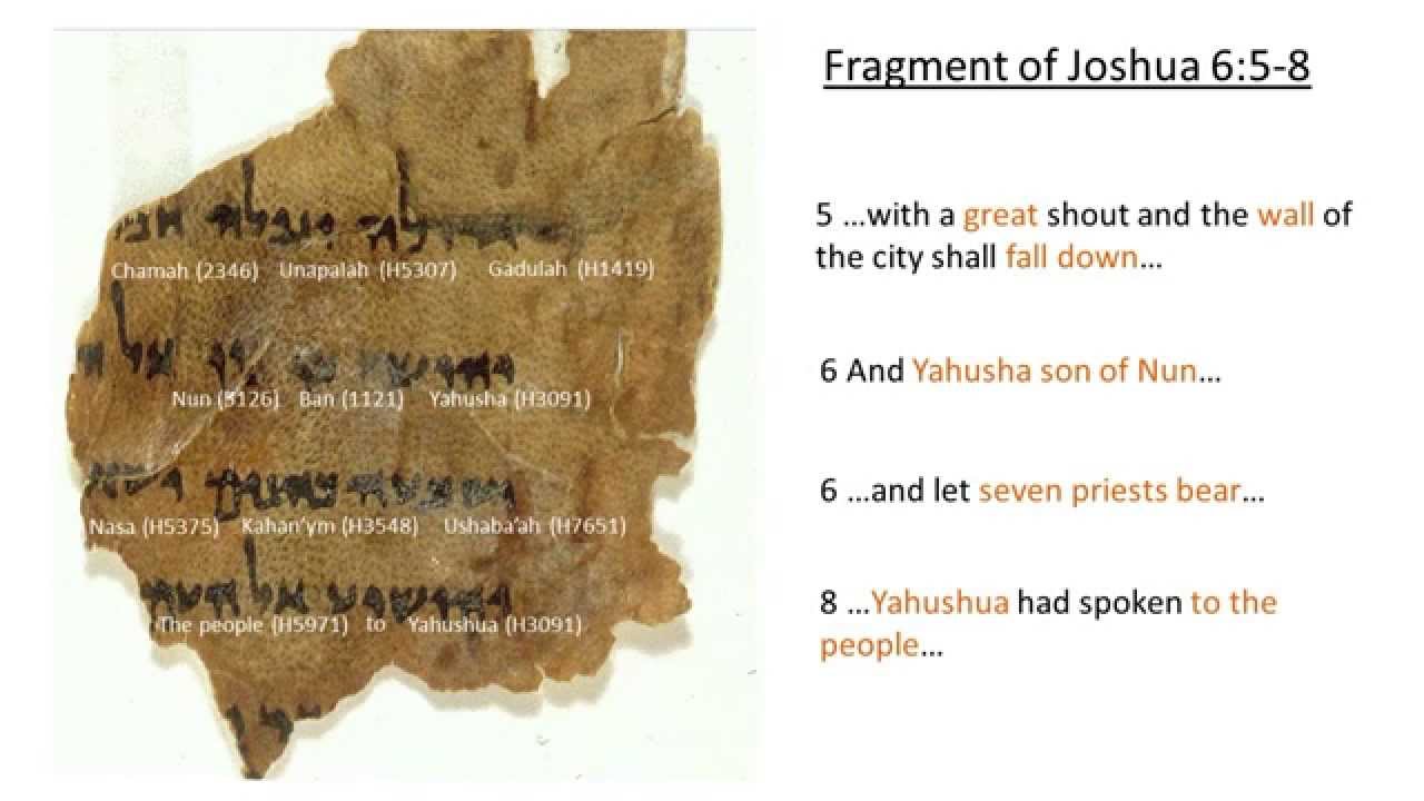 Strong Confirmation of Yahusha's Name