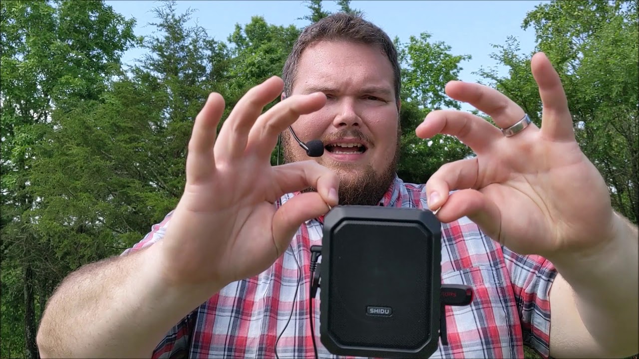 Shidu M800 Original Voice Amplifier/Bluetooth Speaker | Review