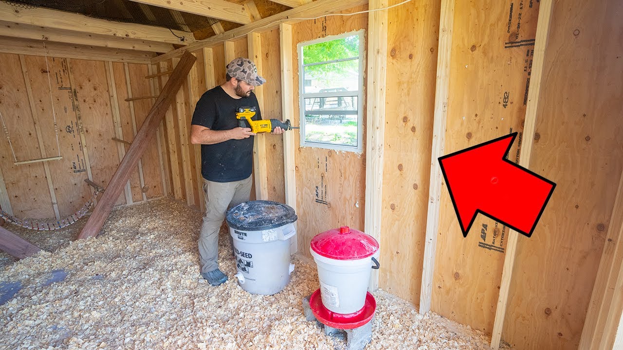 Major Upgrades for the New Chicken Coop