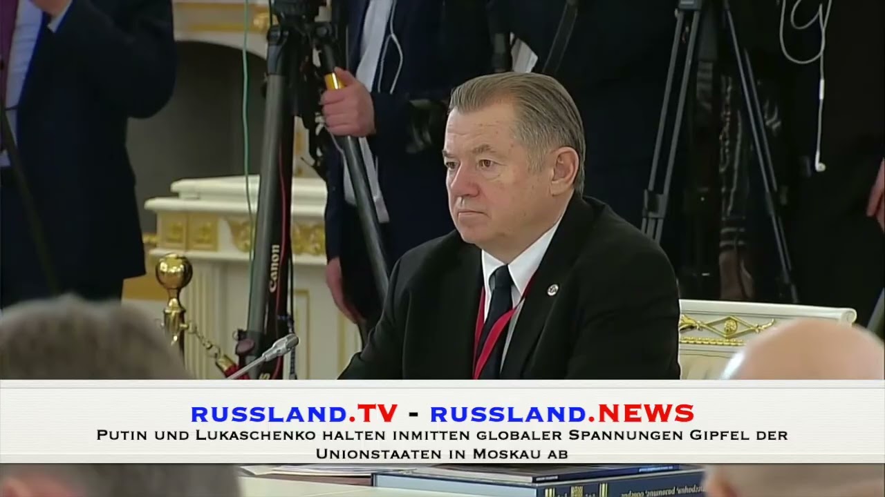 Putin und Lukaschenko halten inmitten globaler Spannungen Gipfel der Unionstaaten in Moskau ab