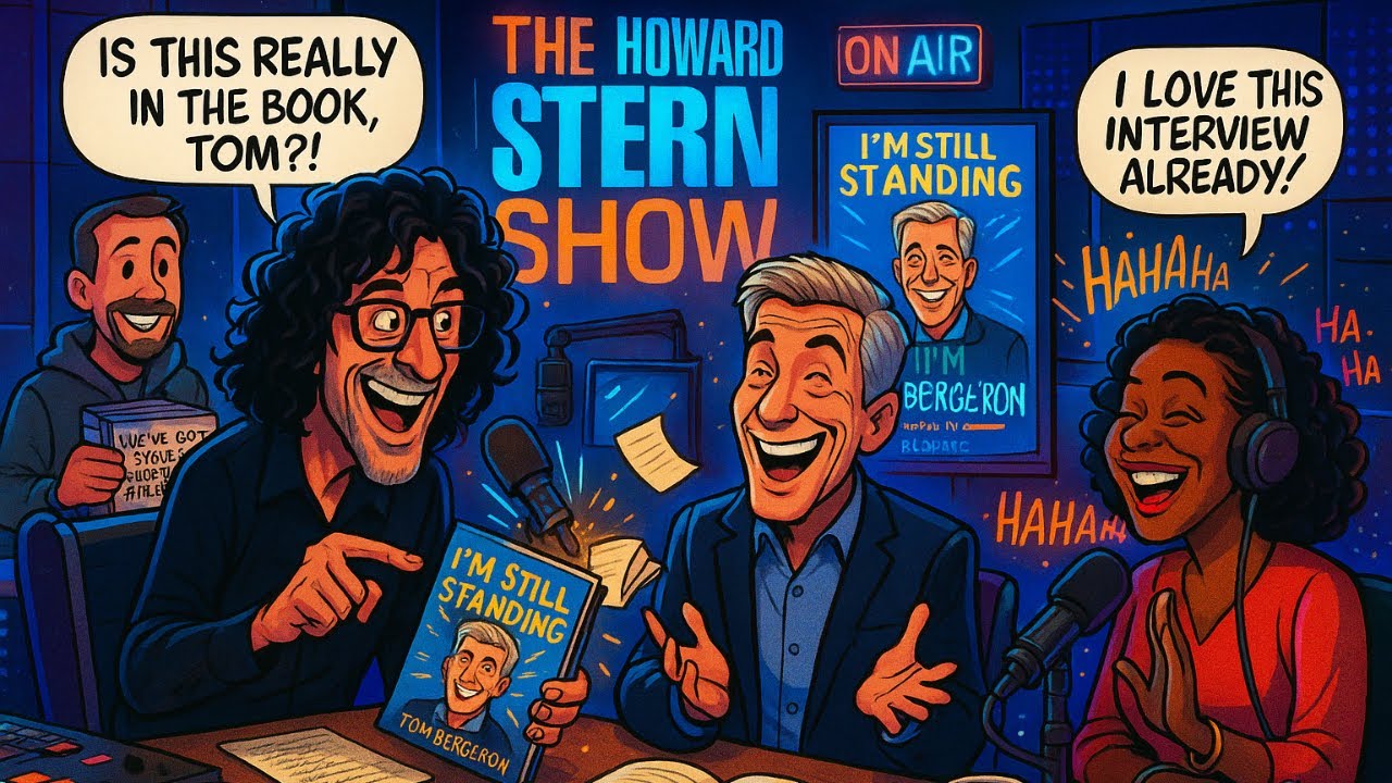 Tom Bergeron Promotes His New Book — Howard Stern Digs In | The Howard Stern Show