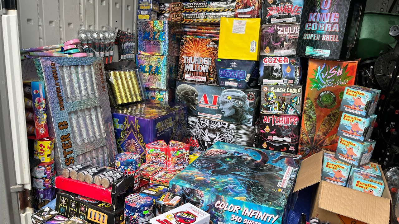 Firework Stash 2025 | Two Pyro Brothers