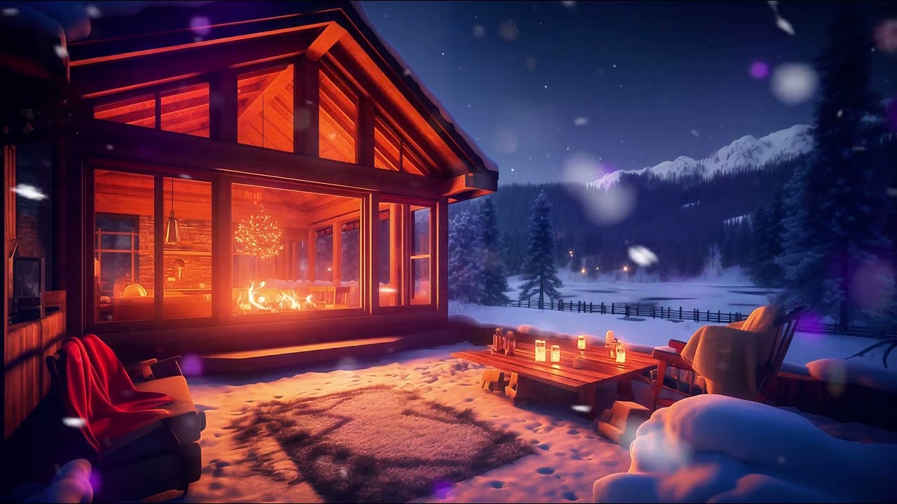 Valentine’s Day Jazz Evening Chillout 🎷🔥 | Smooth Winter Jazz for Valentine’s Relaxation