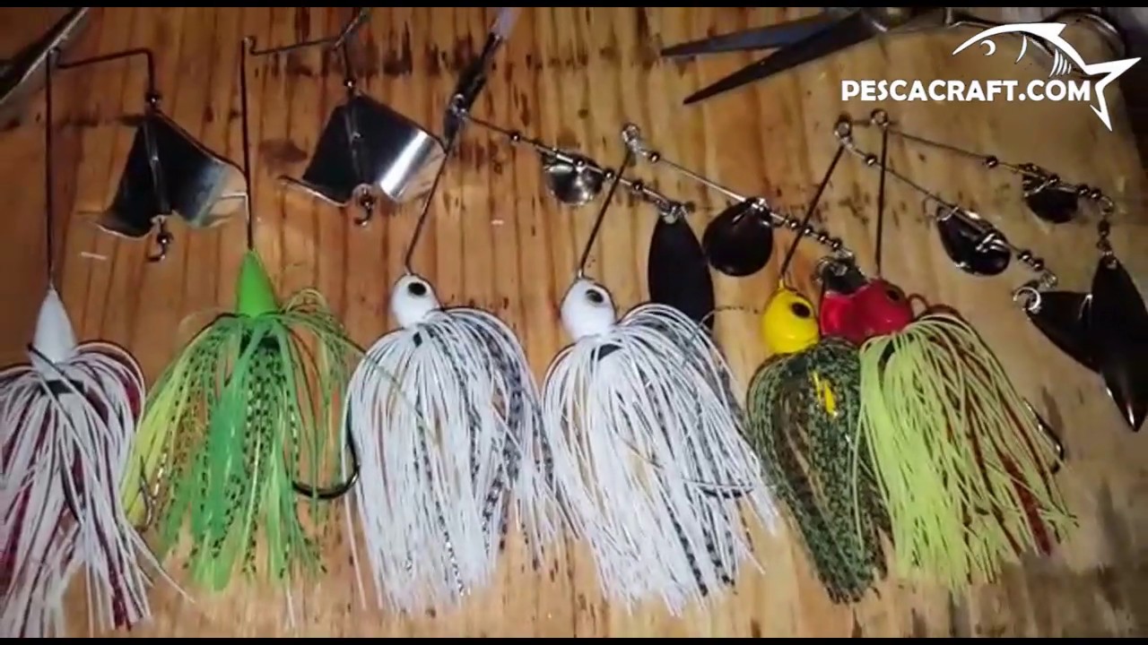Como fabricar Spinnerbaits -- Pescacraft.com