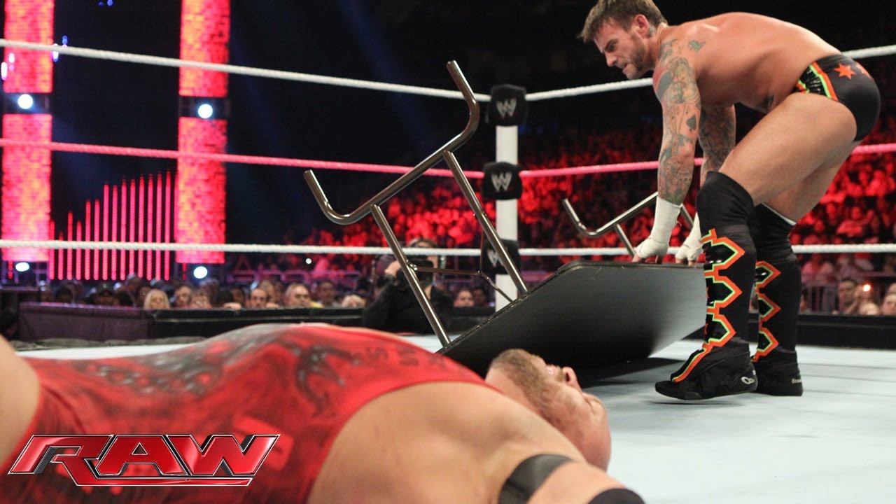 CM Punk vs. Ryback - WWE App Vote Match: Raw, Oct. 28, 2013