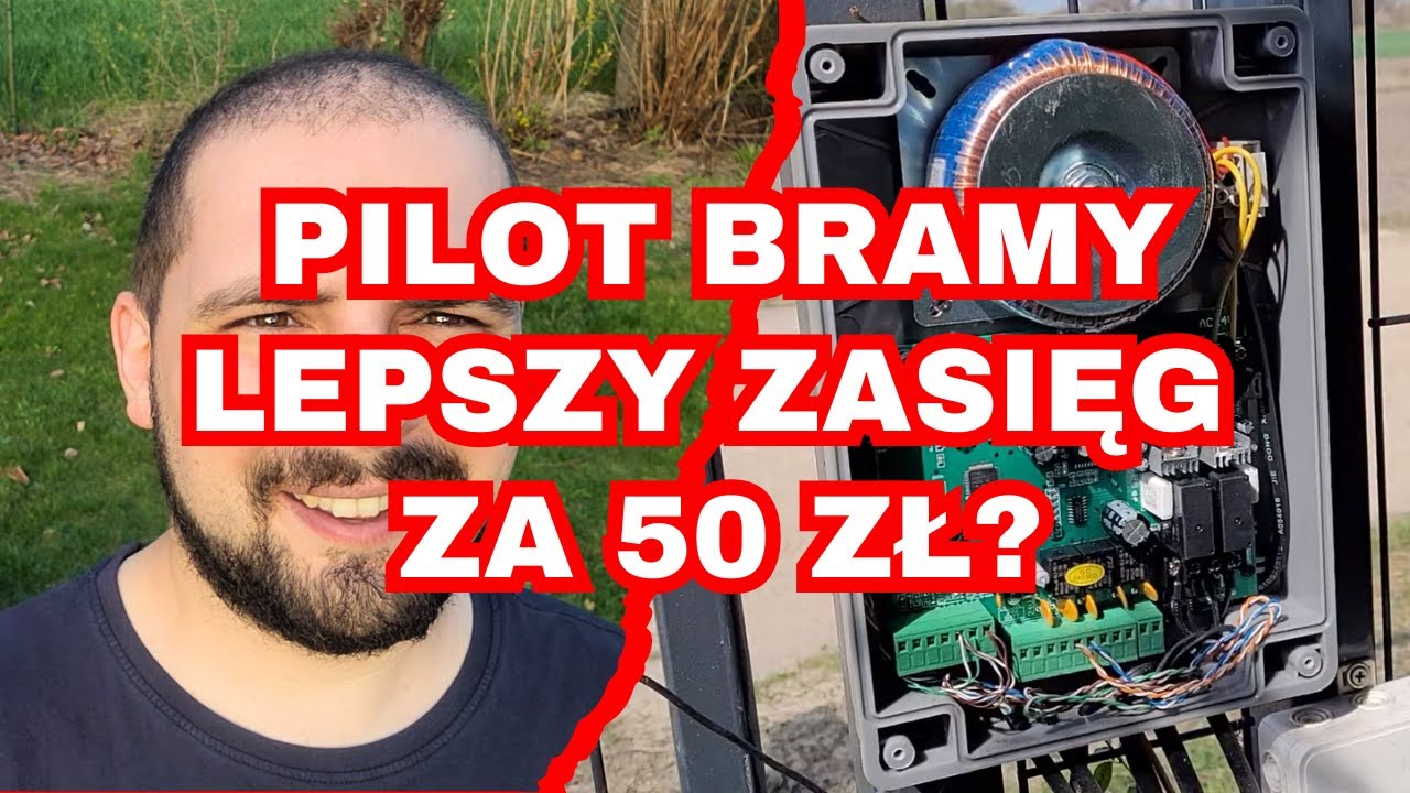 Jak zwiększyć zasięg pilotów do bramy? Elektrobim ETM-01 Fortis. Opinia po 2 latach #bramy #dom