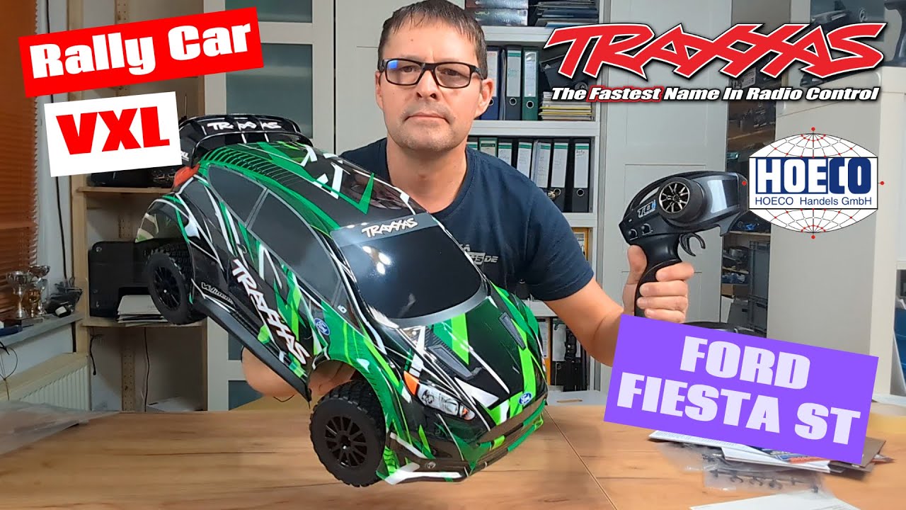 Traxxas Ford Fiesta ST 1/10 VXL Brushless Power ca. 100 km/h UNBOXING VORSTELLUNG VERGLEICH