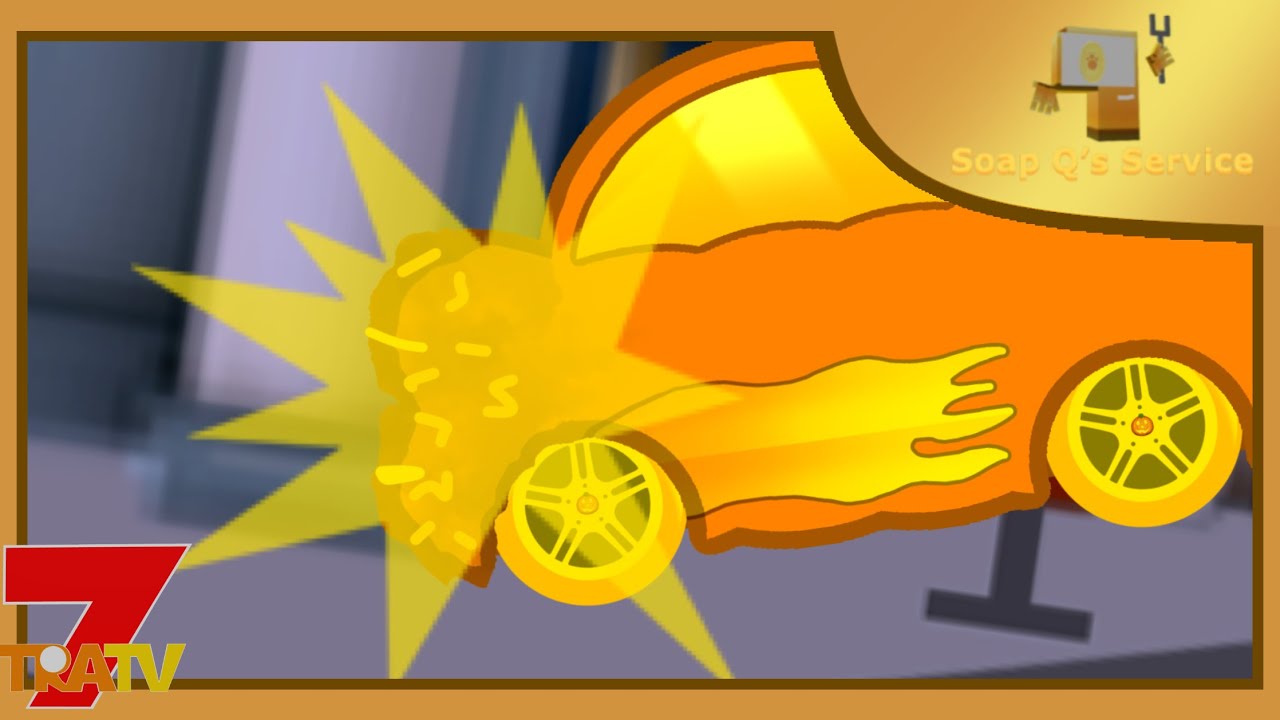 Soap Q Service: Crashed pumpkin coupe | TraTV7