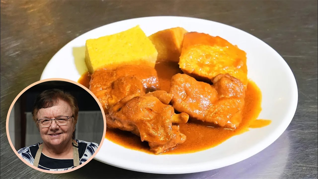 Sugo Di Gallina senza VINO con polenta - Ricetta Della Nonna Gisella