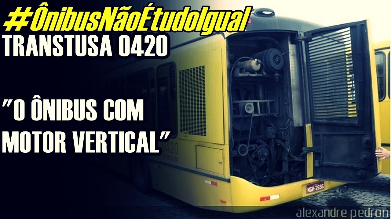 #ÔnibusNãoÉtudoIgual | VOCÊ CONHECE O ÔNIBUS COM MOTOR VERTICAL?
