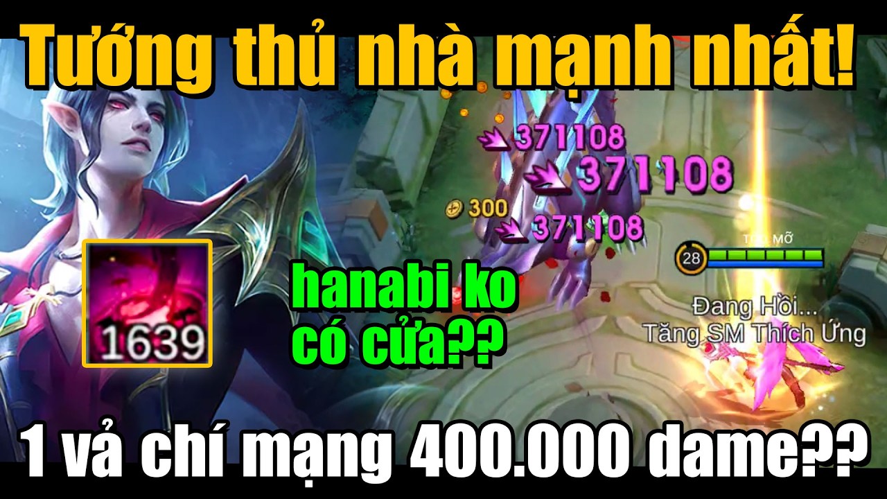 MLBB | CECILION: VỊ VUA MỚI MODE THỦ NHÀ! 1600 STACK NỘI TẠI 1 VẢ CHÍ MẠNG 400,000 DAME?? | Tốp Mỡ