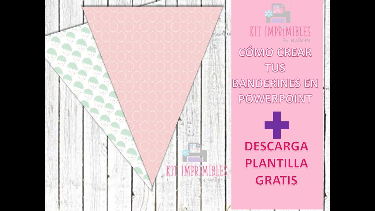 Como HACER BANDERIJNES  en powerpoint