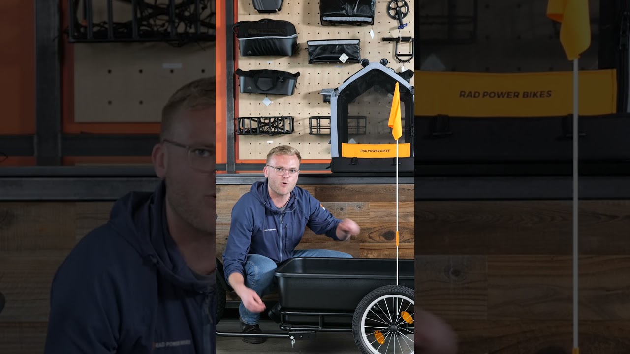Ebike Accessories | Cargo Trailer | Rad Power Bikes