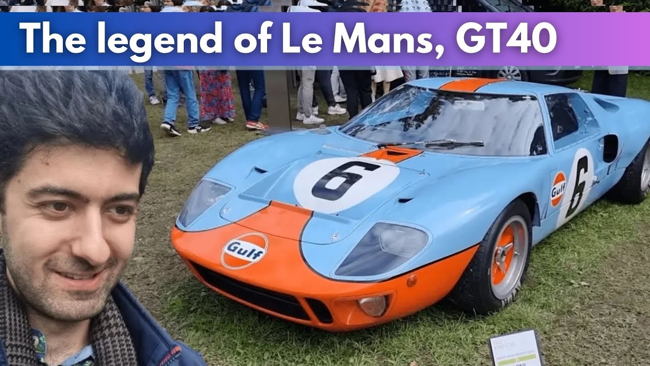 The legendary Ford GT40 Gulf 1969