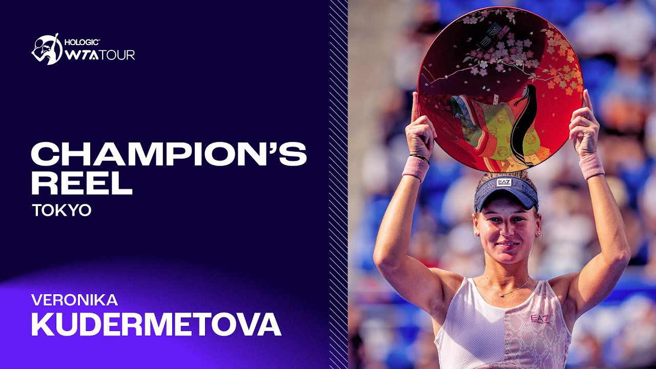 BEST POINTS by Champion Veronika Kudermetova in Tokyo 🏆