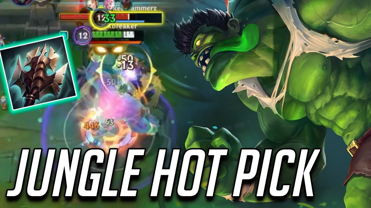 WILD RIFT MUNDO JUNGLE IS BROKEN AND RUNS EVERYONE DOWN - ABUSE HIM BEFORE HE GETS NERFED
