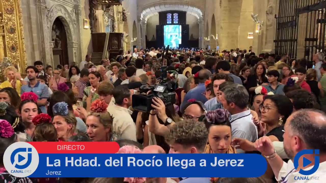 LA HDAD. DEL ROCÍO DE JEREZ YA ESTÁ EN LA CIUDAD