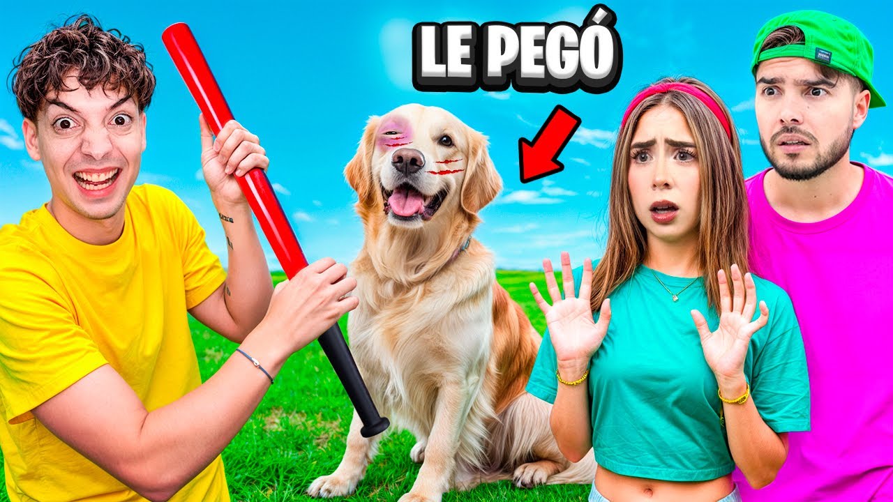 LE PEGUÉ al PERRITO BEBÉ de YOLO AVENTURAS *broma*