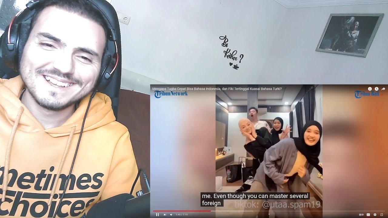 Mengapa Tugba Cepat Bisa Bahasa Indonesia, dan Fiki Tertinggal Kuasai Bahasa Turki? Reaction