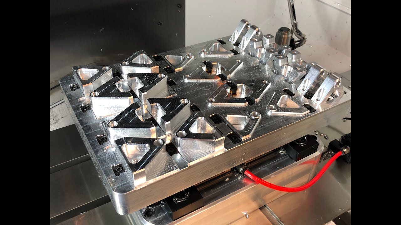 Swerve Drive Wheel Mount Machining, Brother SPEEDIO