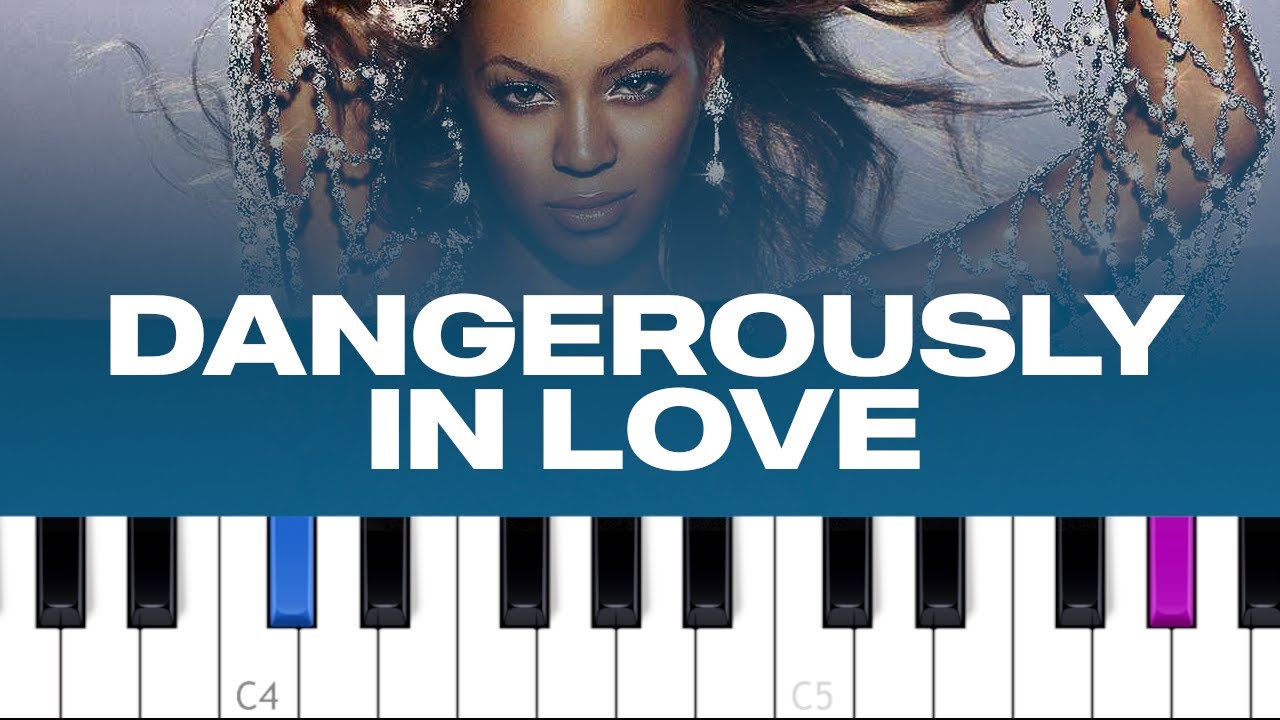 Beyoncé - Dangerously In Love (piano tutorial)