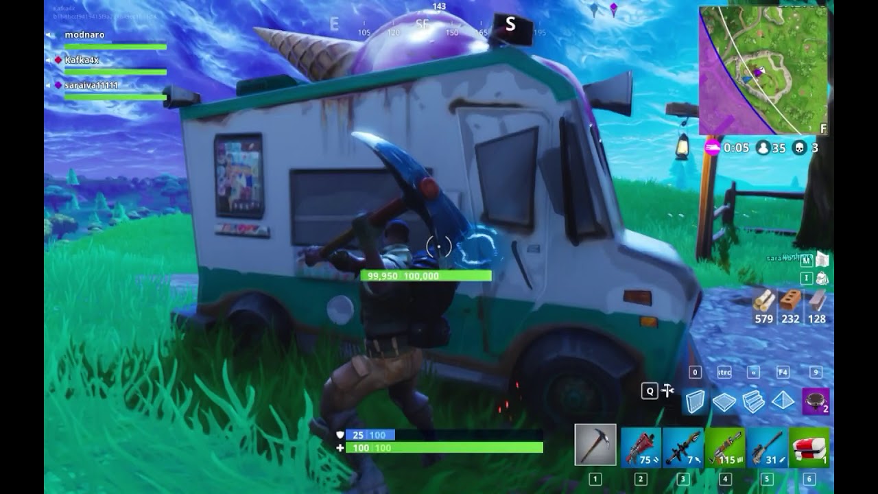 Getting hiccups after stealing team mate's shotguns - Blitz Trio Win w/ Saraiva and Modnaro